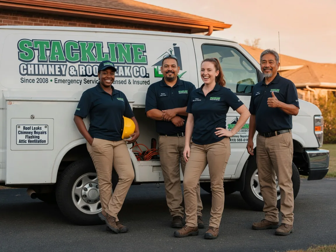 Chimney flashing repair company in Rice, WA